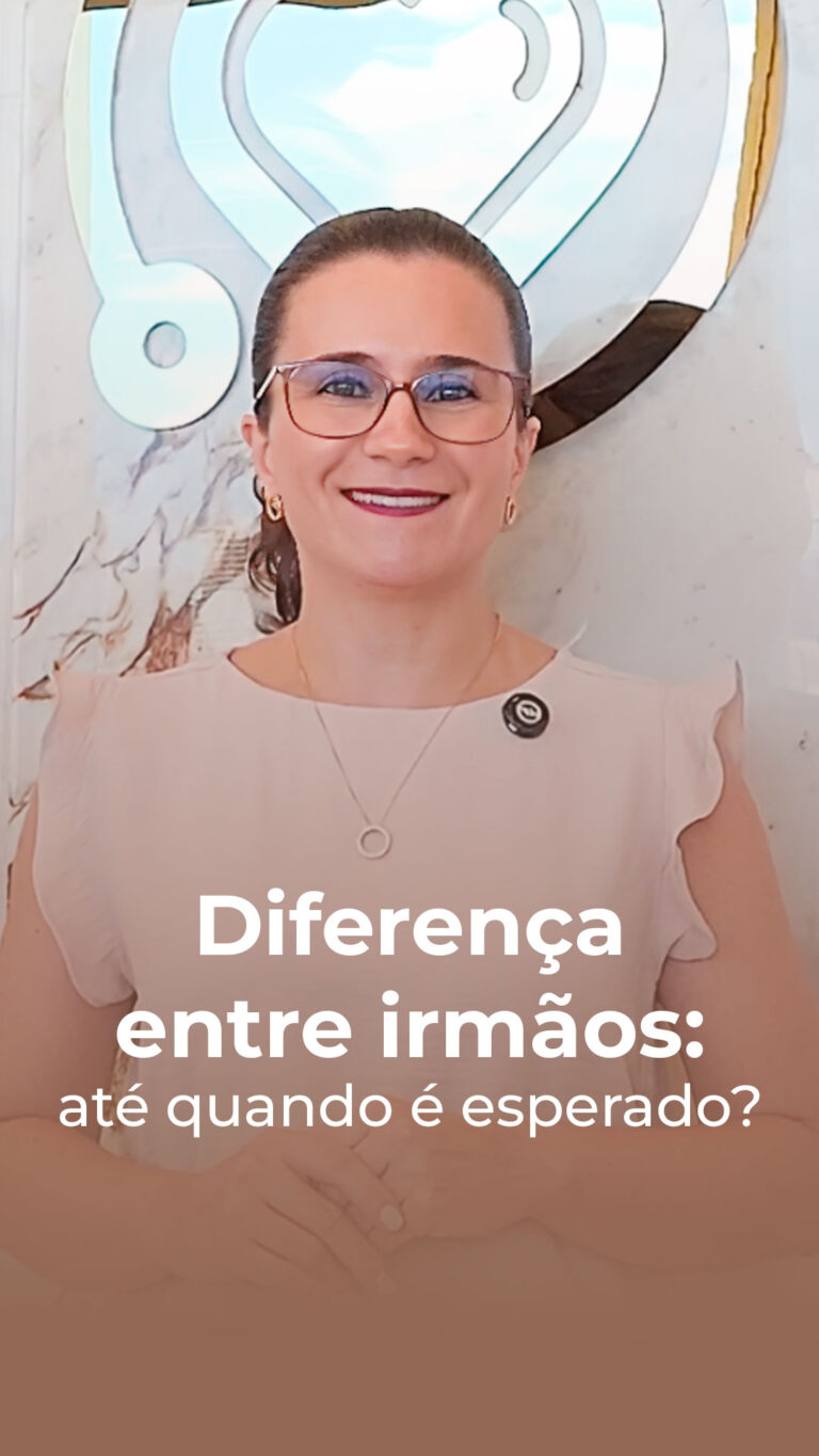 Diferença entre irmãos: até quando é esperado?